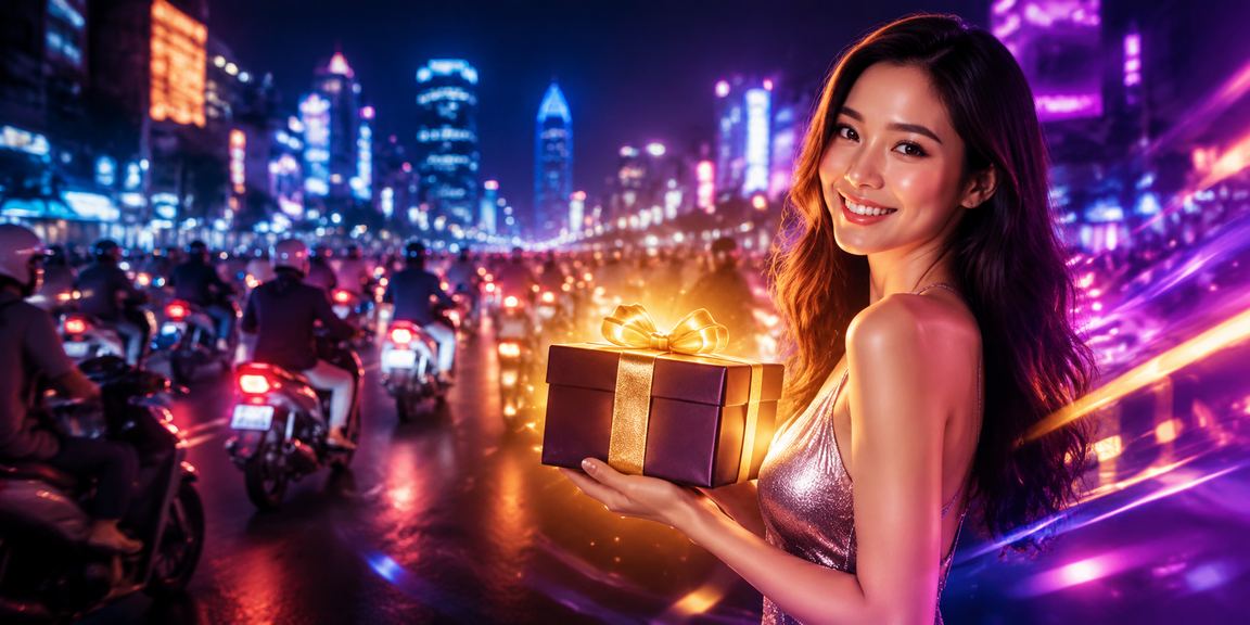 Không khí cá cược sôi động về đêm tại TP. Hồ Chí Minh với ánh đèn neon rực rỡ