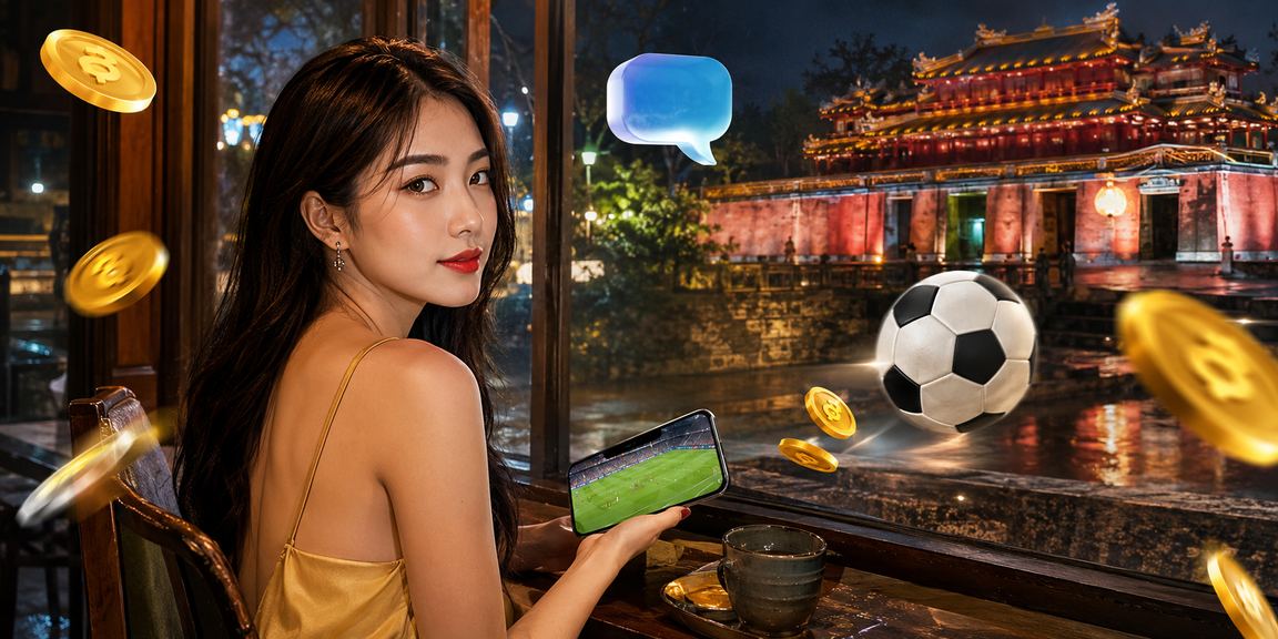 Người dùng tại Huế xem phân tích kèo thể thao trực tuyến bên tách cà phê buổi sáng